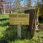 Panneau "Parcours sensoriel"