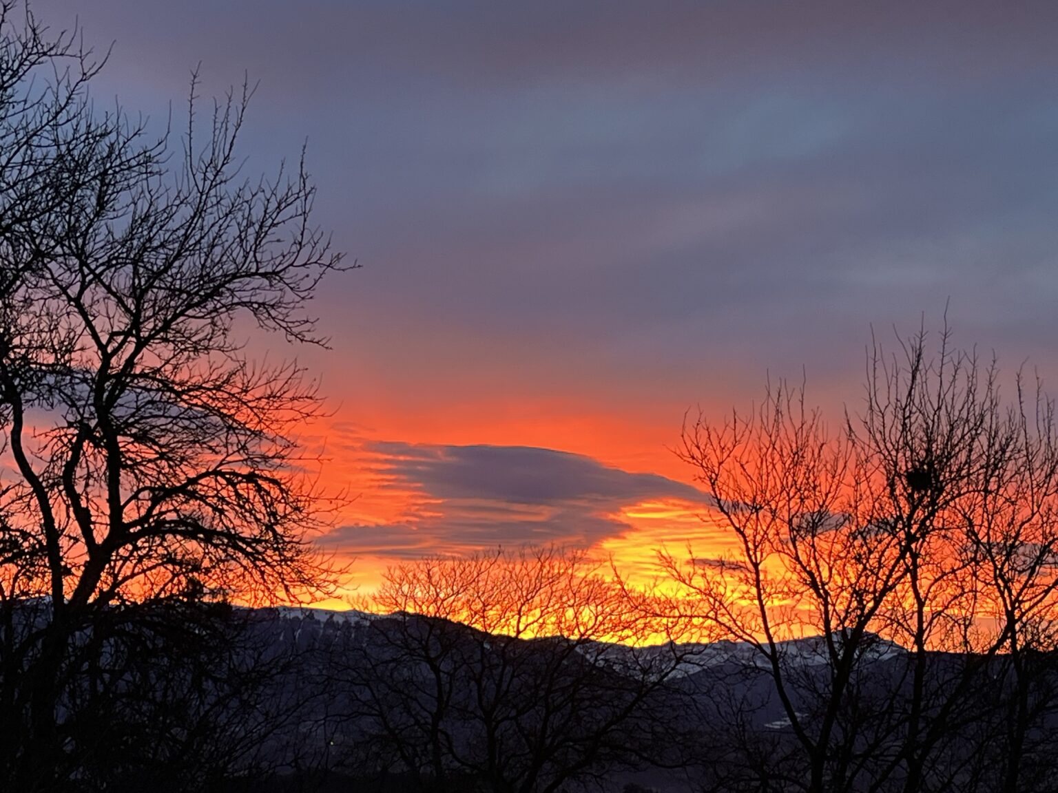 coucher de soleil